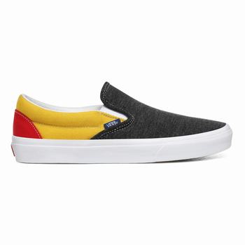 Férfi Vans Coastal Classic Slip-on Cipő VA4620375 Fekete/Fehér